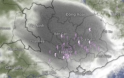 Sáng nay, TP.HCM mưa lớn nhiều nơi