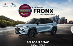 Suzuki Fronx đạt chuẩn 5 sao ASEAN NCAP, dẫn đầu phân khúc về công nghệ an toàn