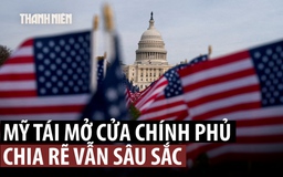 Chính phủ Mỹ mở cửa trở lại, chia rẽ chính trị sâu sắc vẫn còn
