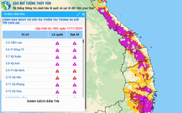 Đêm qua miền Trung mưa rất lớn trên 400 mm, hôm nay TP.HCM có mưa to
