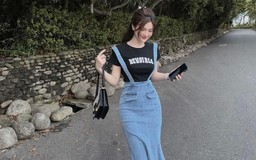 Chân váy đuôi cá denim bắt trọn từng khoảnh khắc thanh lịch