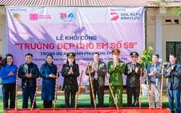 DOL English đồng hành xây trường cho trẻ vùng cao