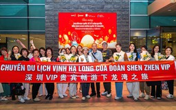 Vân Đồn chính thức khai thác chuyến bay charter tới Thâm Quyến