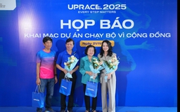Giải chạy bộ UpRace 2025 sẽ tập trung hỗ trợ người dân ở vùng bị thiên tai