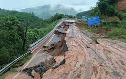 Khánh Hòa: Đèo Khánh Lê xuất hiện thêm 7 điểm sạt lở nghiêm trọng