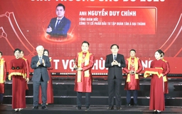 Trao giải thưởng Sao Đỏ cho 10 doanh nhân trẻ xuất sắc