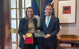 Bí thư Trung ương Đoàn chào xã giao Chủ tịch Thượng viện, Phó chủ tịch Hạ viện Úc