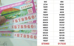 Công nhân ở TP.HCM trúng độc đắc 6 tỉ xổ số miền Nam, nhận hết tiền mặt