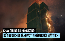 Cháy chung cư ở Hồng Kông: số người chết tăng vọt, hàng trăm người mất tích