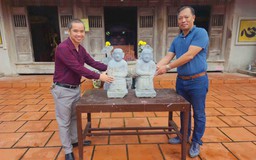 Ly kỳ hành trình tìm 2 tượng cổ đền Thần