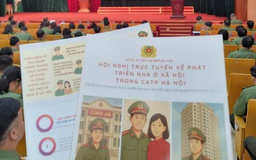 Công an Hà Nội triển khai 19 dự án nhà ở cho cán bộ, chiến sĩ