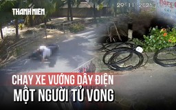 Đồng Tháp: Vướng dây điện thòng xuống đường, một người tử vong