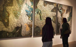 Tranh của Đinh Phong khiến họa sĩ Thành Chương rung động