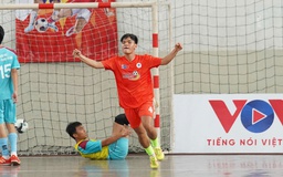 Trường ĐH Nông Lâm TP.HCM thắng kịch tính trong ngày khai màn giải futsal sinh viên