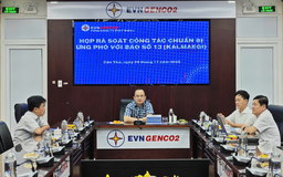EVNGENCO2 chủ động triển khai các kịch bản ứng phó với bão số 13 Kalmaegi