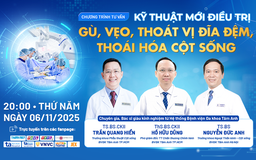 Tư vấn kỹ thuật mới điều trị gù, vẹo, thoát vị đĩa đệm, thoái hóa cột sống