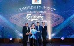 Carlsberg Việt Nam được vinh danh với giải thưởng 'Doanh nghiệp vì cộng đồng'