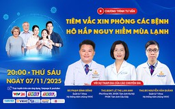 Tiêm vắc xin phòng các bệnh hô hấp nguy hiểm mùa lạnh