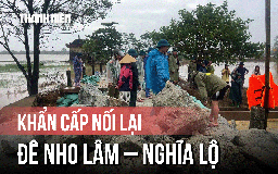 Chạy đua gia cố đê vỡ, mở đường huyết mạch cho hàng ngàn hộ dân ở Huế