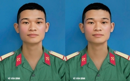 Chiến sĩ Vũ Văn Bình hy sinh khi thực hiện nhiệm vụ xây dựng công trình quốc phòng