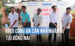 Báo Thanh Niên khởi công thêm ba căn Nhà nhân ái ở Đồng Nai