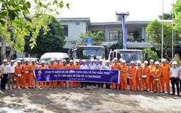 PC Đà Nẵng xung kích hỗ trợ PC Gia Lai khắc phục hậu quả bão số 13