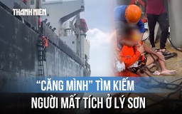 Cận cảnh cứu vớt 1 trong 3 người mất tích ở Lý Sơn