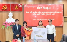 KDI Holdings hỗ trợ 1 tỉ đồng đến đồng bào bị ảnh hưởng lũ lụt tại Khánh Hòa