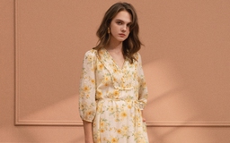 Váy suông họa tiết, đơn sắc từ nhung, voan được lòng quý cô hiện đại