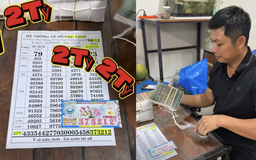 Công nhân trúng độc đắc: Clip đại lý miền Tây đếm tiền tỉ trả thưởng gây sốt