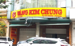 Tiệm vàng Kim Chung ở Thanh Hóa vẫn đang nghỉ bán hàng