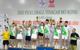Giải pickleball VINACAS mở rộng 2025 gây quỹ hướng về miền Trung