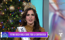 Tân Hoa hậu Hoàn vũ thẳng thừng bỏ về khi bị nhắc ồn ào đăng quang