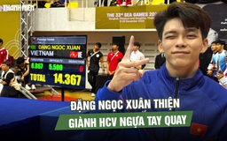Đặng Ngọc Xuân Thiện giành HCV ngựa tay quay: 'Tôi tự tin và đã làm được'