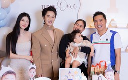 Cựu danh thủ Hồng Sơn đưa vợ đến chúc mừng gia đình Đăng Khôi