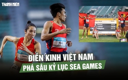 Các 'chiến binh' HCV 4x100 m tiếp sức hỗn hợp: Rất áp lực nhưng tụi em đã làm được
