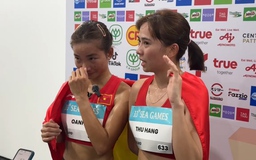 Lập hattrick HCV, ‘nữ hoàng’ điền kinh Nguyễn Thị Oanh rơi nước mắt khi đàn em nói lời chia tay SEA Games