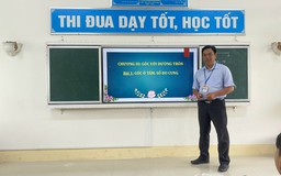 Tôi đi thi giáo viên dạy giỏi