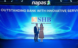 SHB nhận giải Ngân hàng xuất sắc về đổi mới sáng tạo