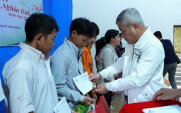 Petrovietnam mang ‘Tết sớm’ đến thôn Kho Vàng