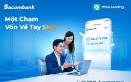 Sacombank hợp tác cùng MISA mở rộng cơ hội tiếp cận vốn, đồng hành doanh nghiệp SMEs