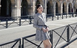 Biến hóa sang chảnh cùng áo khoác tweed dáng ngắn trẻ trung