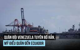 Quân đội Venezuela 'không nao núng', Mỹ điều không quân đến Ecuador