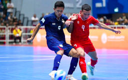 Bóng đá futsal SEA Games 33: Futsal Việt Nam chơi hay, thua đáng tiếc Thái Lan