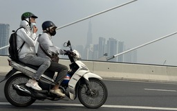 Sáng nay, bầu trời TP.HCM lại mù mịt, ô nhiễm không khí mức nào?