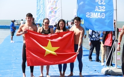 Nóng: Đội tuyển bơi Việt Nam xuất sắc giành HCV tiếp sức bơi đường dài SEA Games 33