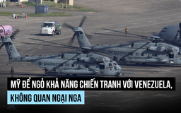 Ông Trump không loại trừ chiến tranh với Venezuela, không lo ngại Nga