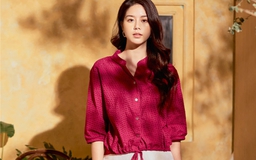 Áo dây rút phá vỡ sự đơn điệu, tôn lên phong thái hiện đại