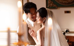 Bạn gái kém 16 tuổi khoe dáng gợi cảm trong ảnh cưới cùng Đoàn Minh Tài