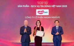 Hai thương hiệu của Masan vinh danh tại lễ công bố 'Tin dùng Việt Nam 2025'